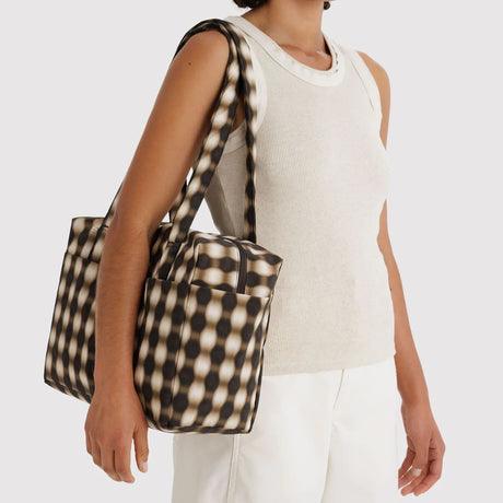 Baggu Everyday Cloud Bag - Blurred Gingham