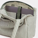 Baggu Everyday Cloud Bag - Sage Stripe