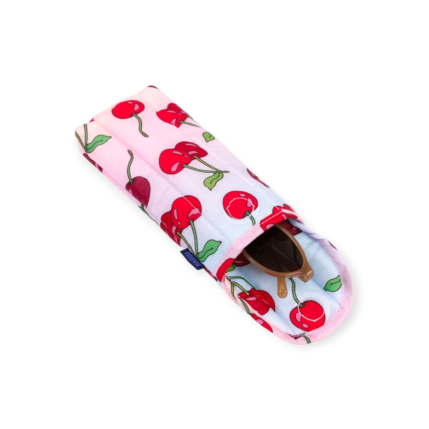 Baggu Puffy Glasses Case - Cherries