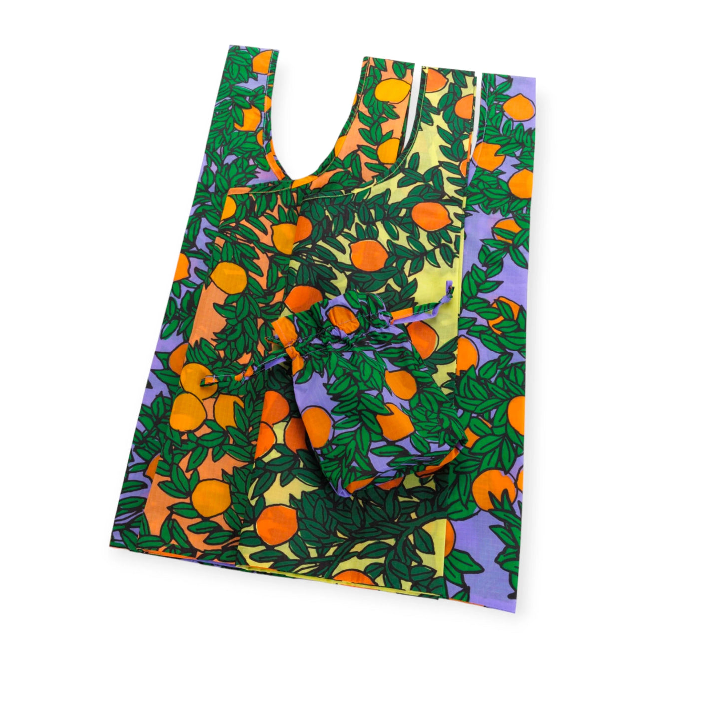 Baggu Set of 3 Standard Bags - Orange Trees