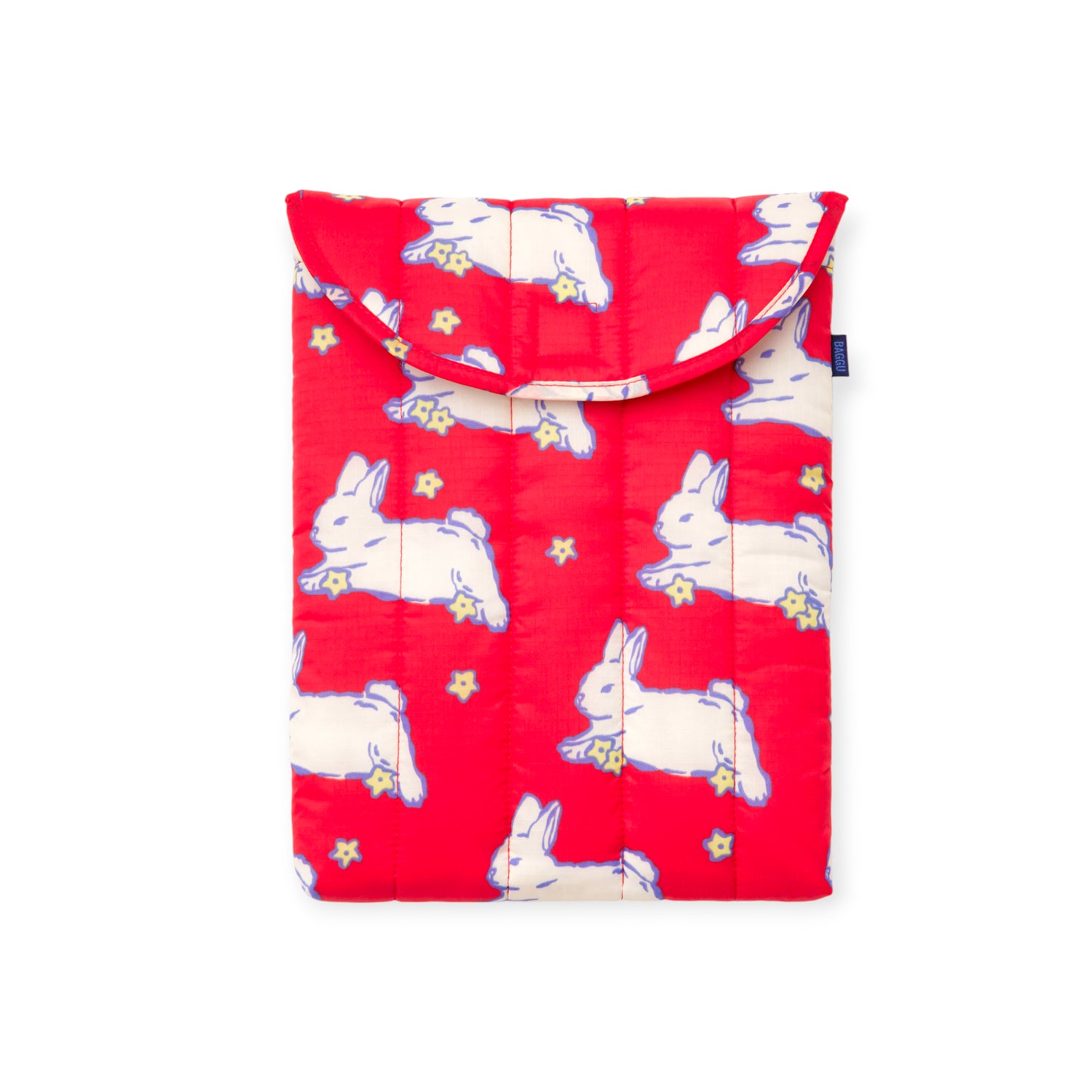 Baggu Puffy Laptop Case 13"/14" - Bunnies