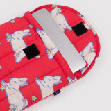 Baggu Puffy Laptop Case 13"/14" - Bunnies