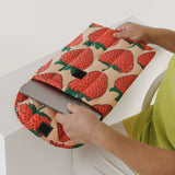 Baggu Puffy Laptop Sleeve 16" - Strawberry