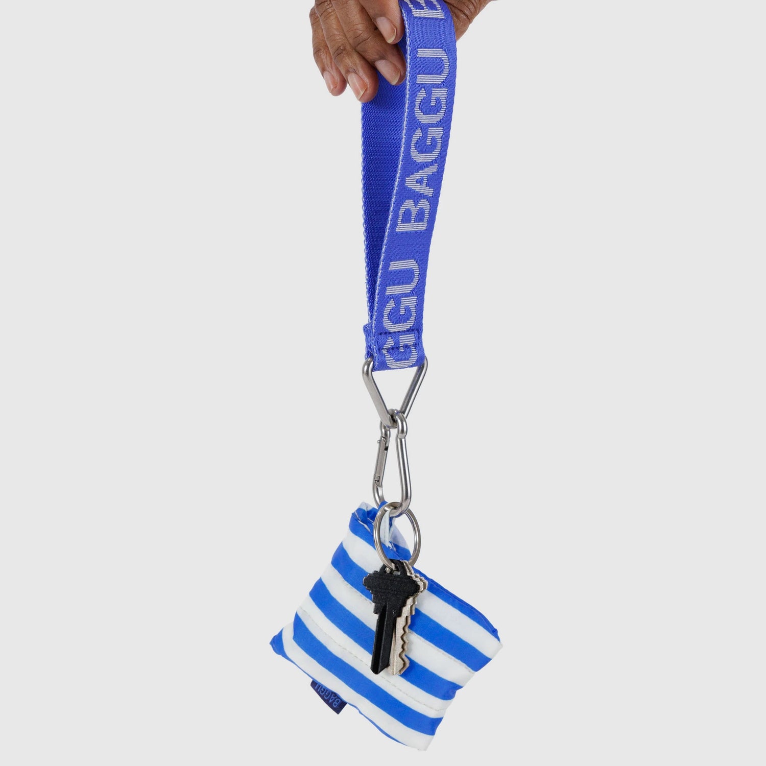 Baggu Logo Keychain - Royal Blue