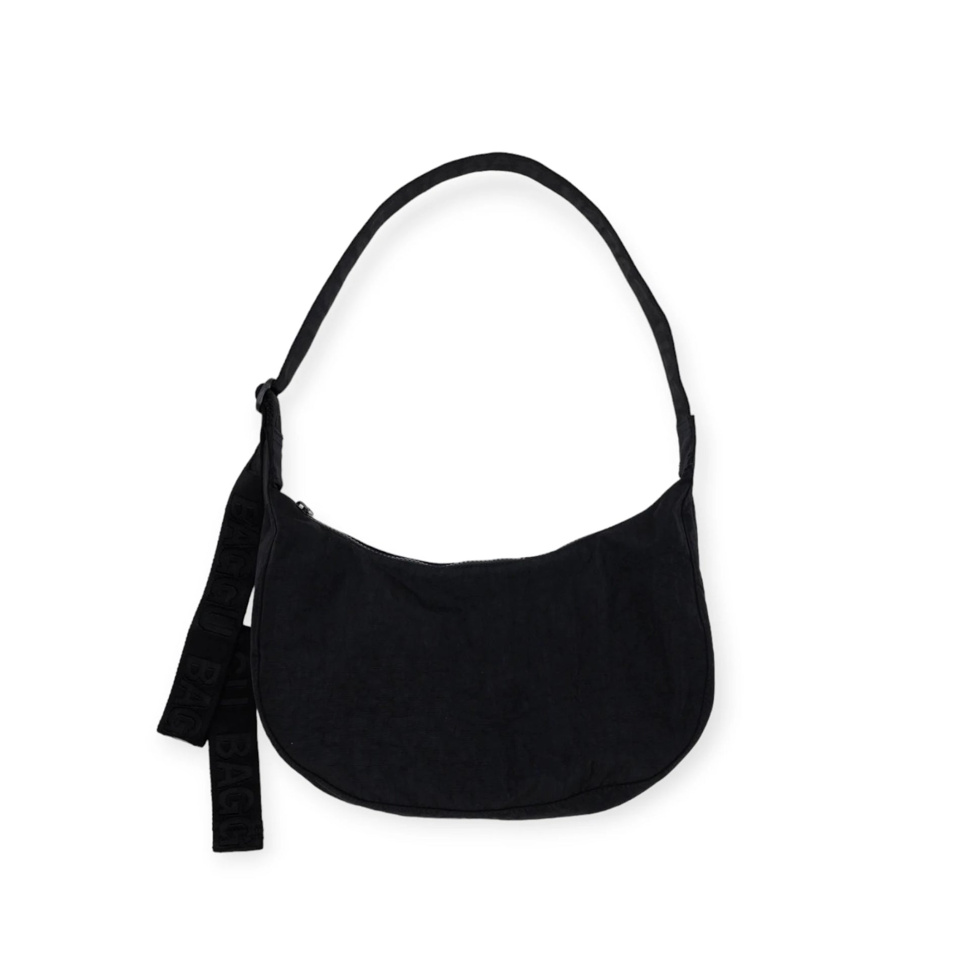 Baggu - Medium Nylon Crescent Bag - Black – catstreetstore