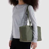 Baggu Medium Nylon Bowler Bag - Caper
