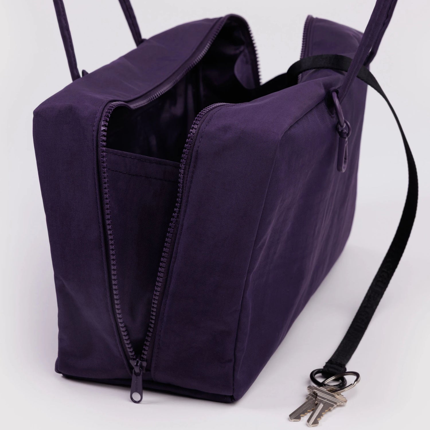 Baggu Medium Nylon Bowler Bag - Fig