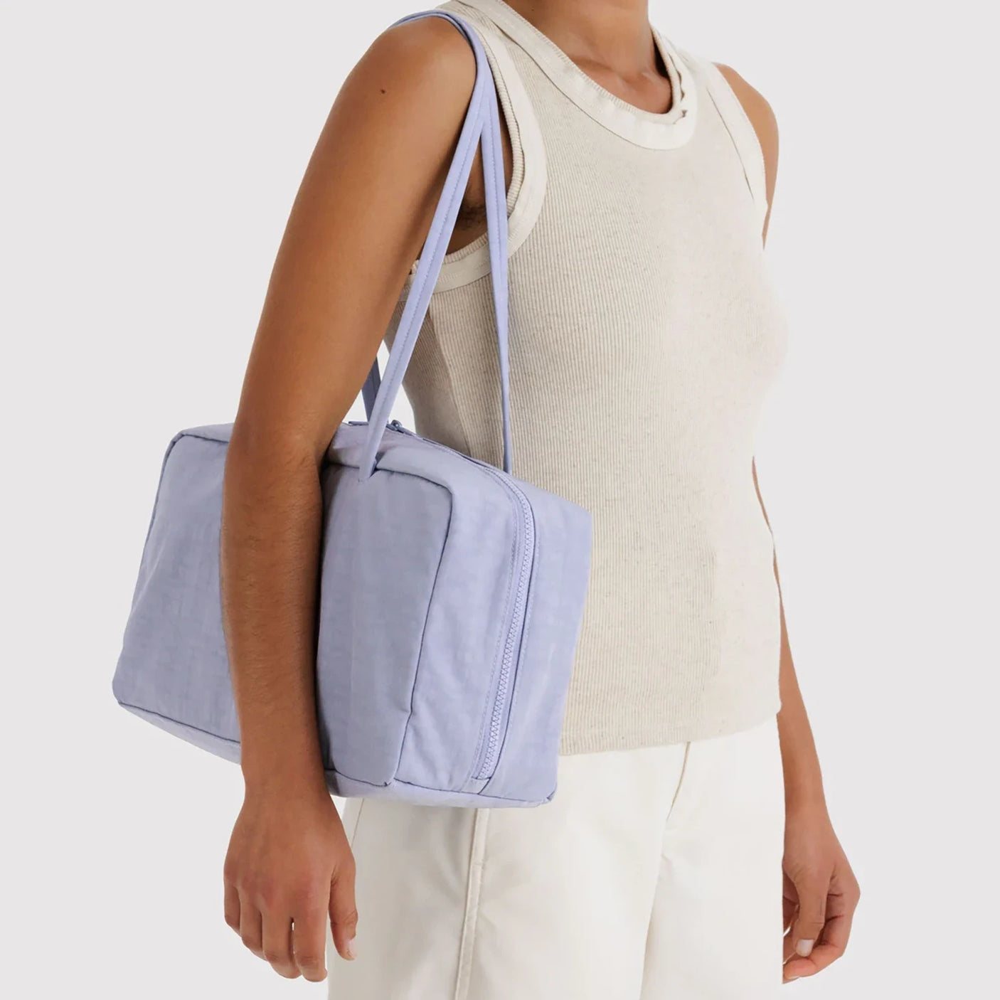 Baggu Medium Nylon Bowler Bag - Mist