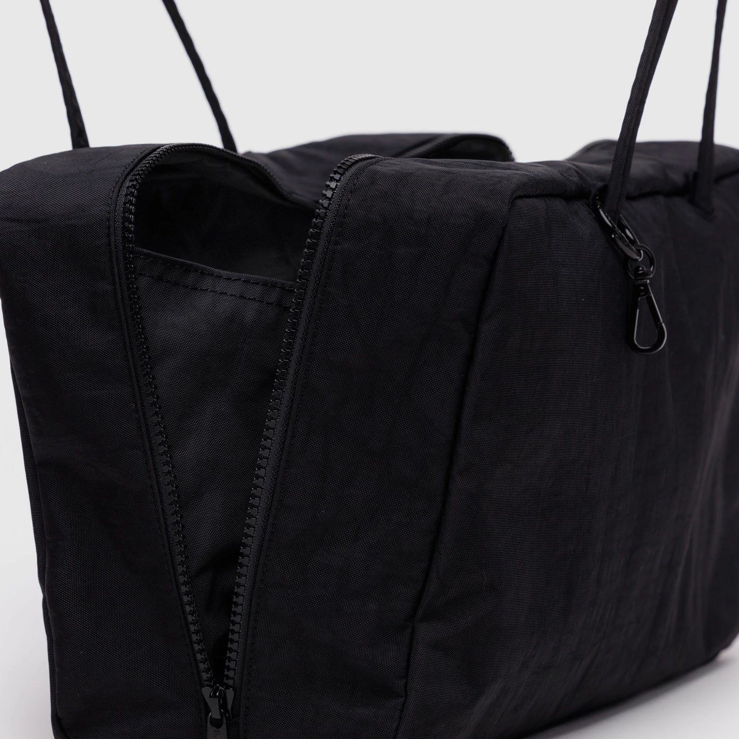 Baggu Medium Nylon Bowler Bag - Black