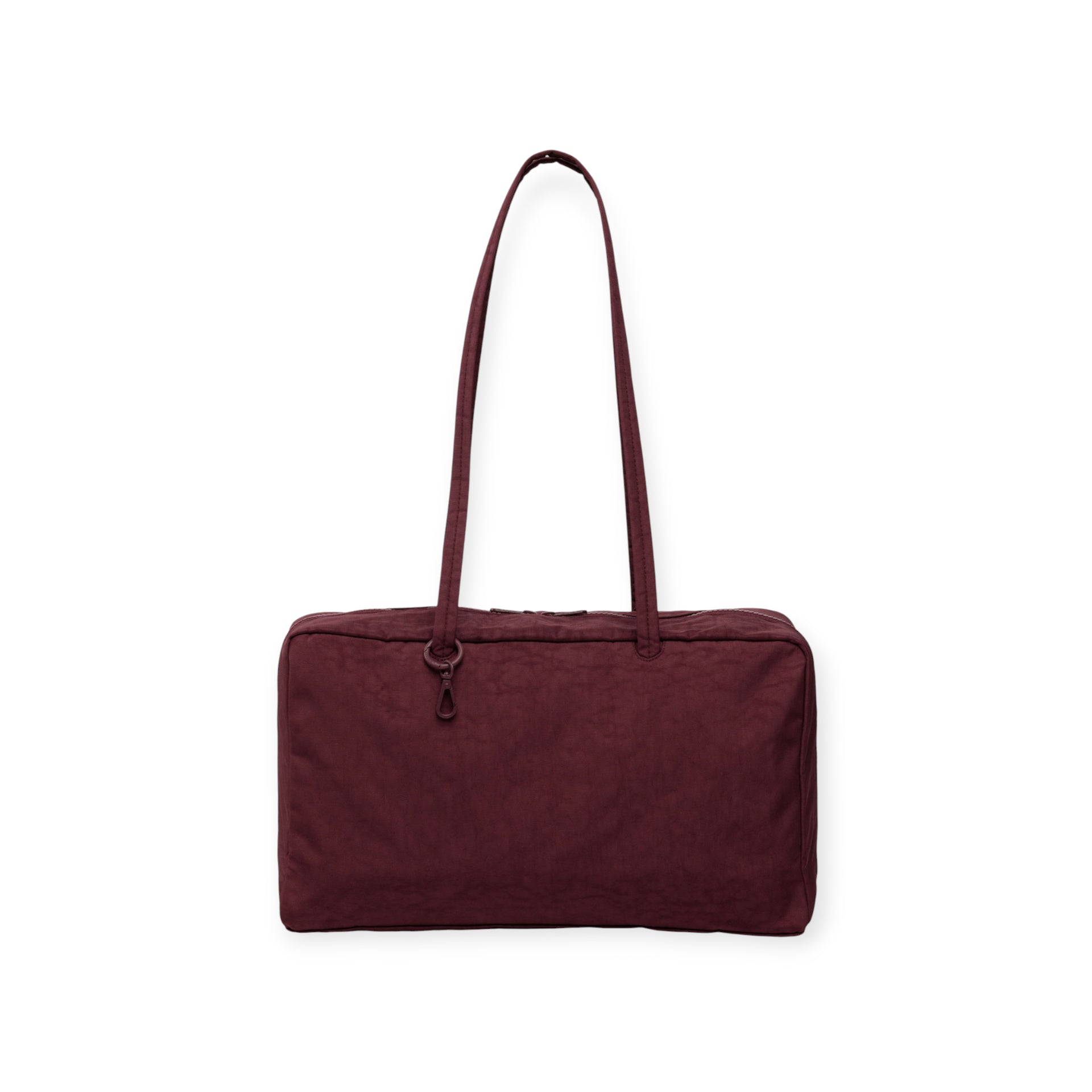 BAGGU medium　nylon　bowler ★新品 Baggu Medium Nylon Bowler Bag - Mahogany, 35cm Straps – Blink Box