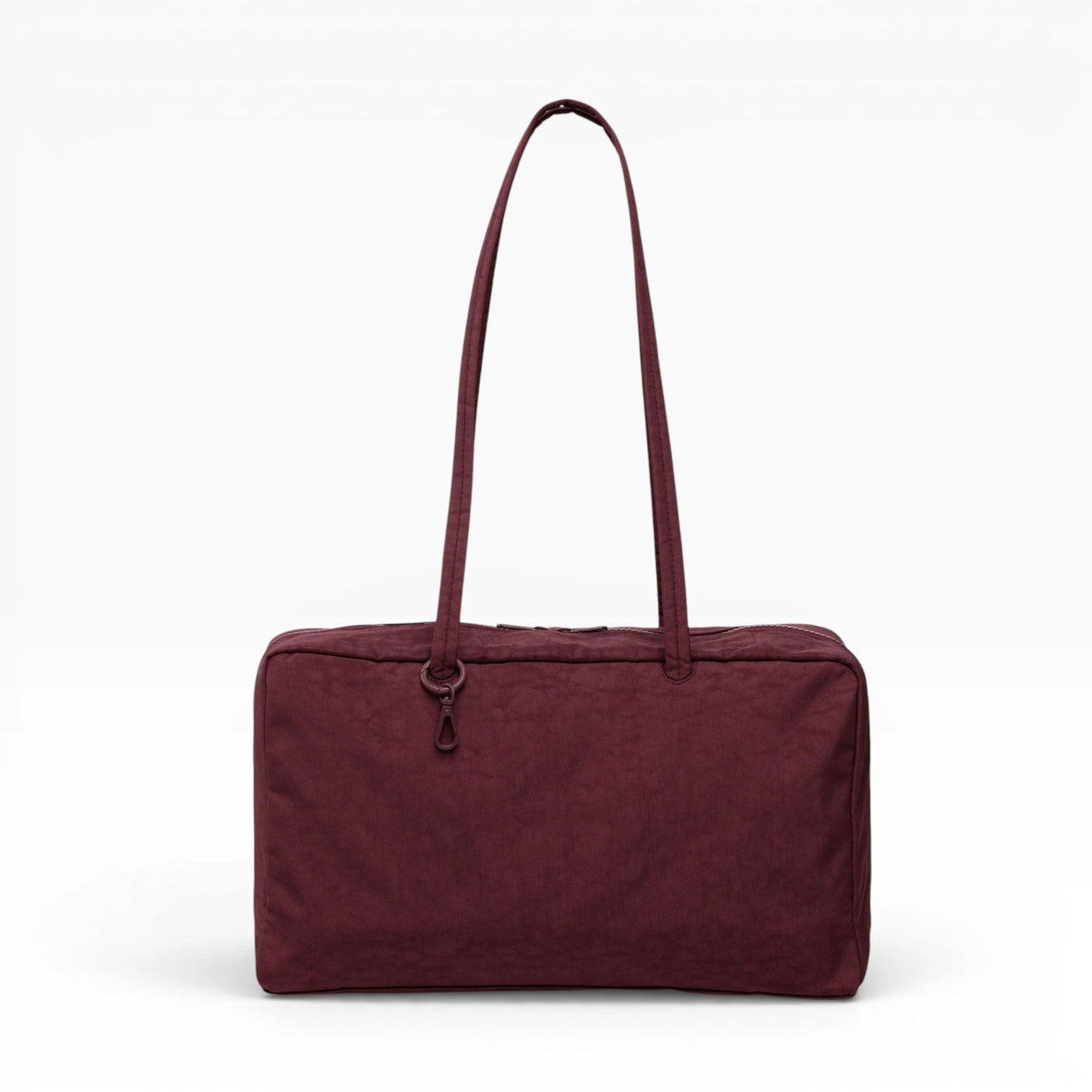 Baggu Medium Nylon Bowler Bag - Mahogany, 35cm Straps – Blink Box