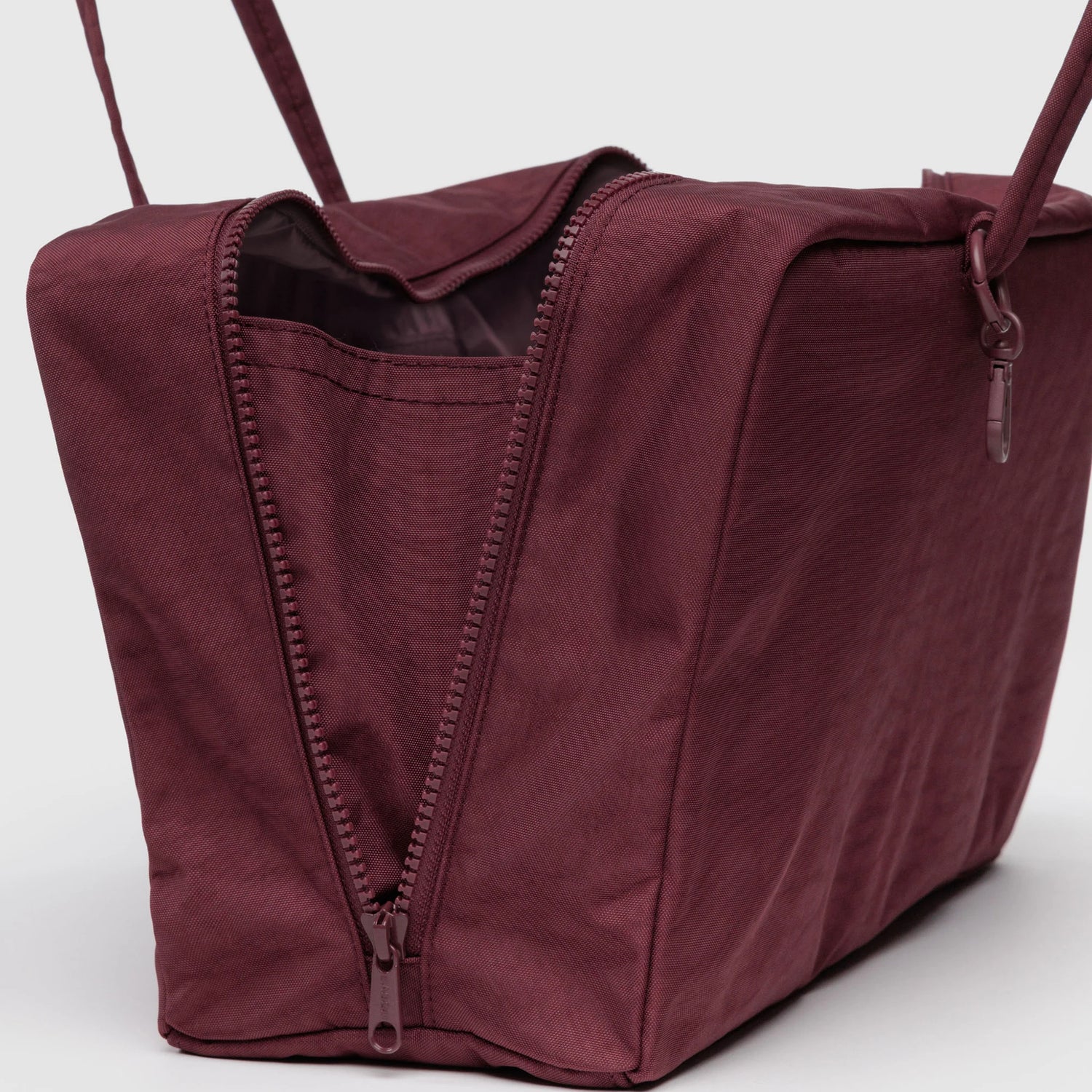 Baggu Medium Nylon Bowler Bag - Mahogany
