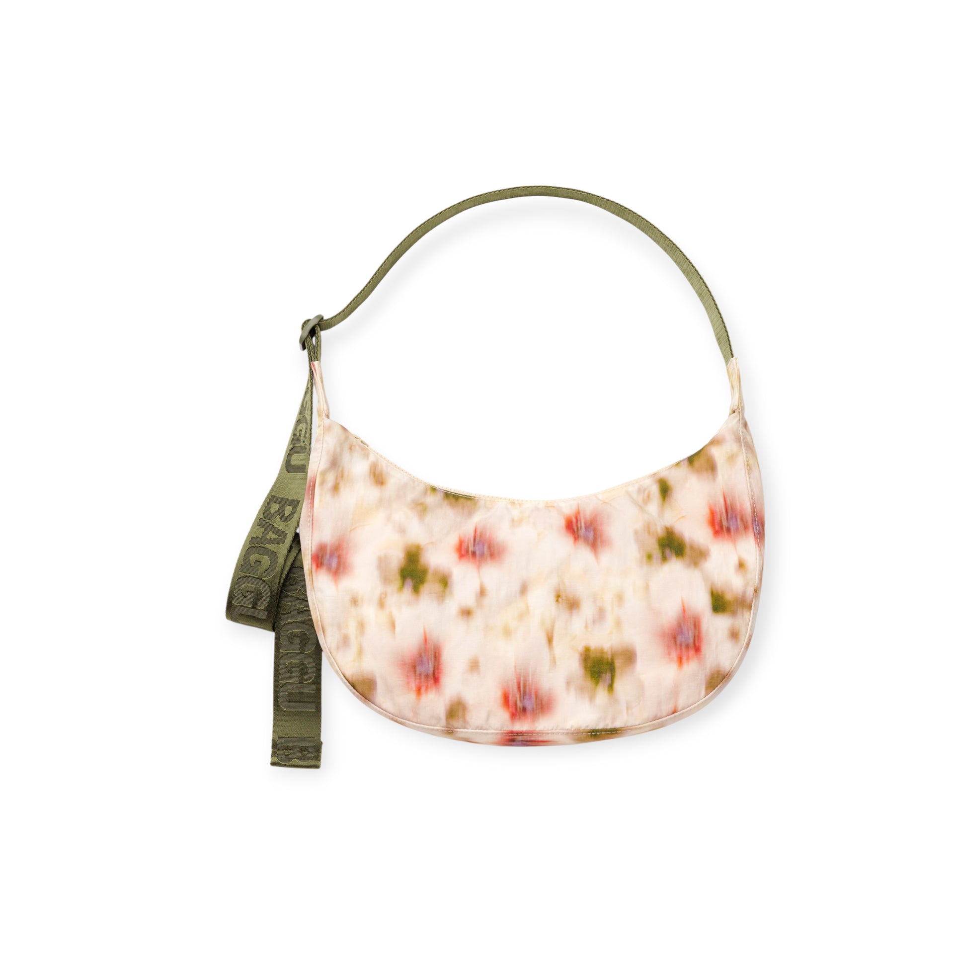 Baggu Medium Nylon Crescent Bag - Abstract Floral, 35cm – Blink Box