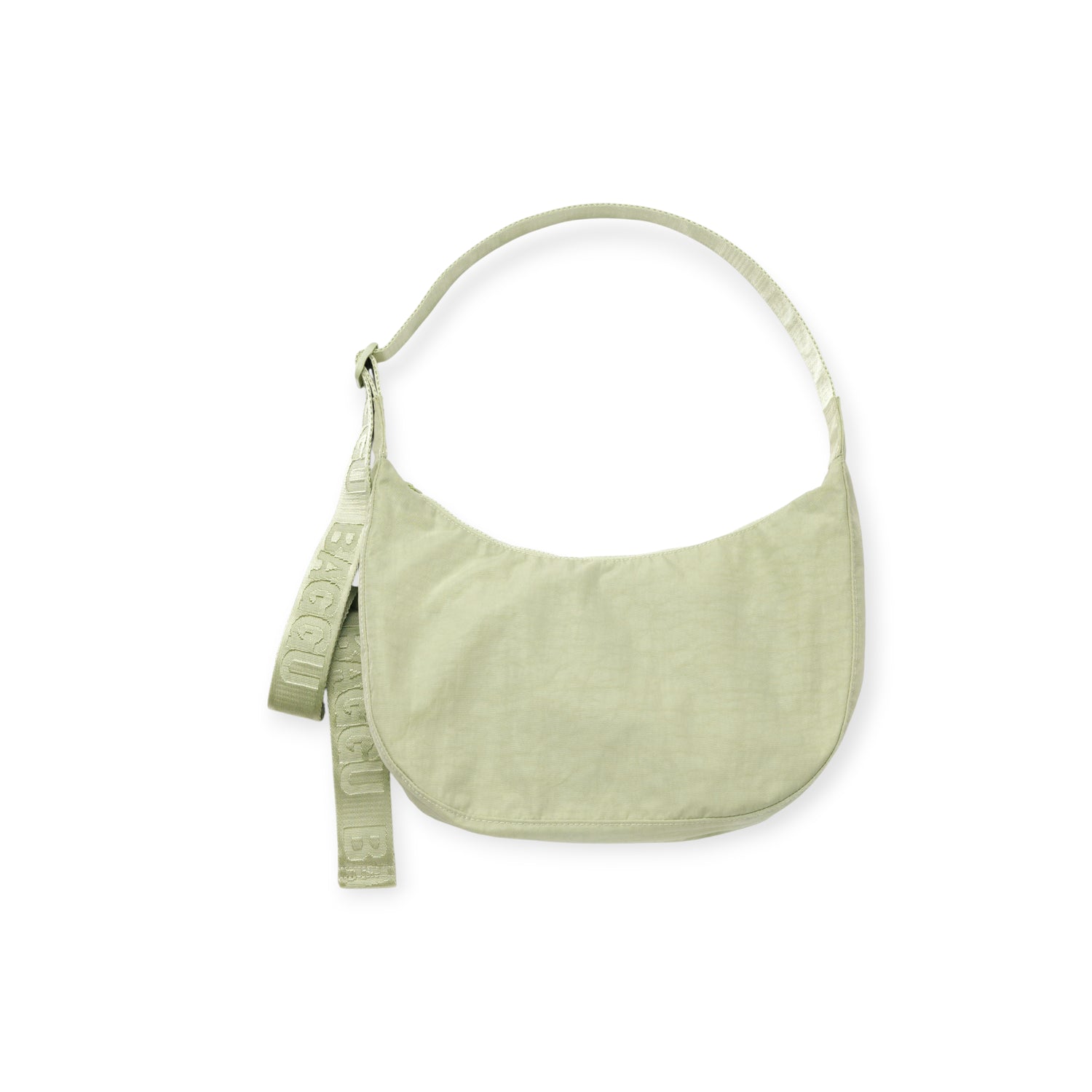 Baggu Medium Nylon Crescent Bag - Celadon