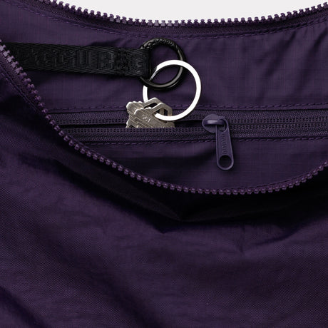 Baggu Medium Nylon Crescent Bag - Fig