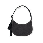 Baggu Medium Crescent Bag - Washed Black Denim
