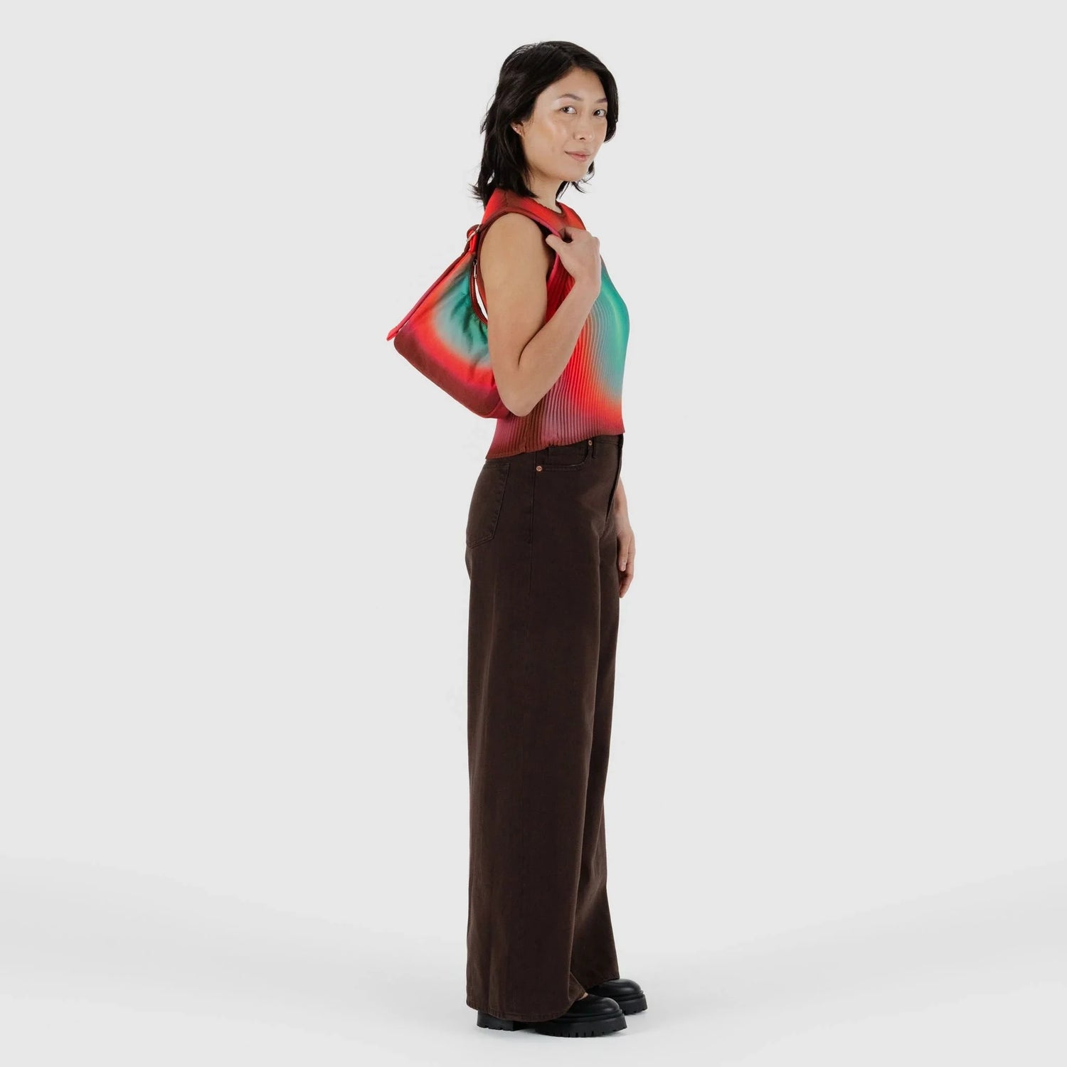 Baggu Mini Nylon Shoulder Bag - Rain