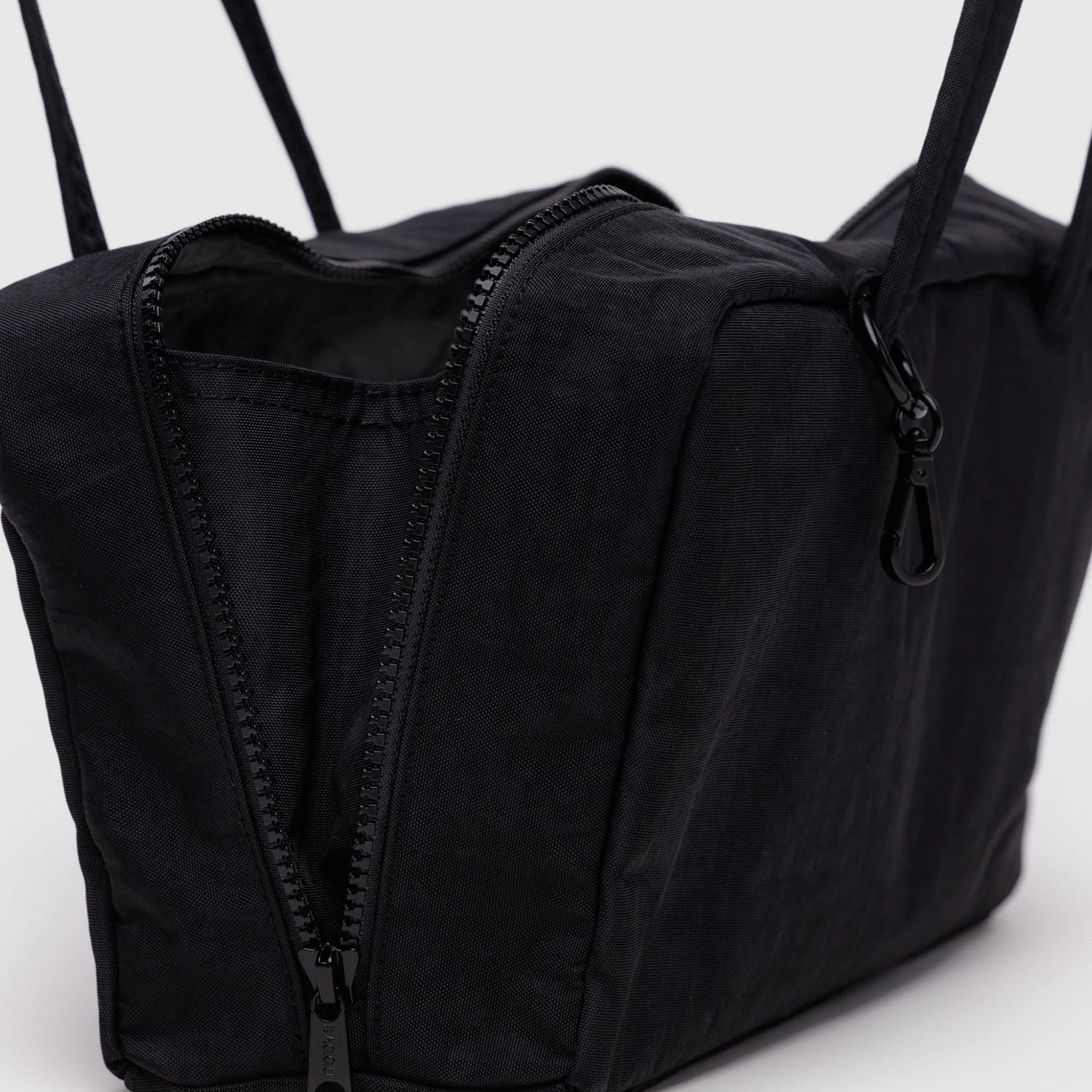 Baggu Nylon Bowler Bag - Black