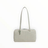 Baggu Nylon Bowler Bag - Sage Stripe