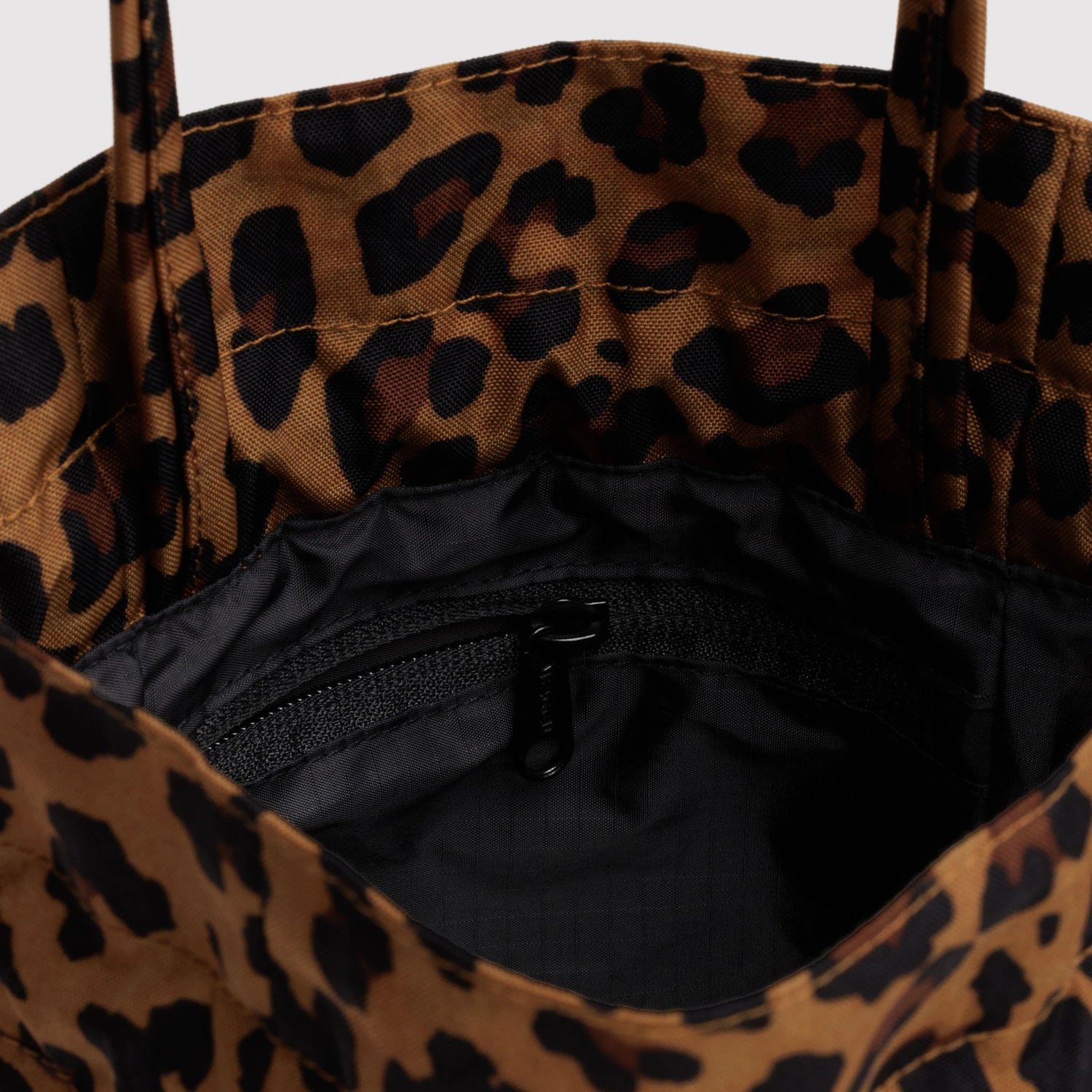 Baggu Nylon Drawstring Bag - Leopard