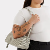 Baggu Nylon Loaf Bag - Sage Stripe