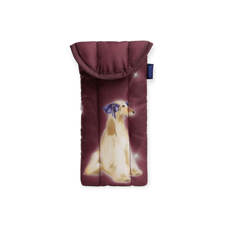 Baggu Puffy Glasses Sleeve - Fancy Dogs