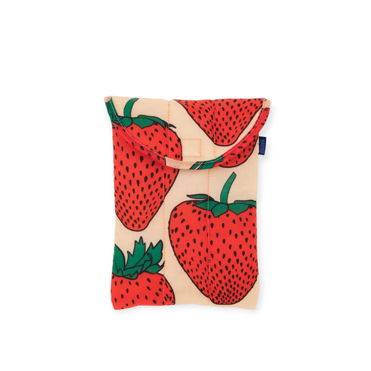 Baggu Puffy Tablet Sleeve 8" - Strawberry