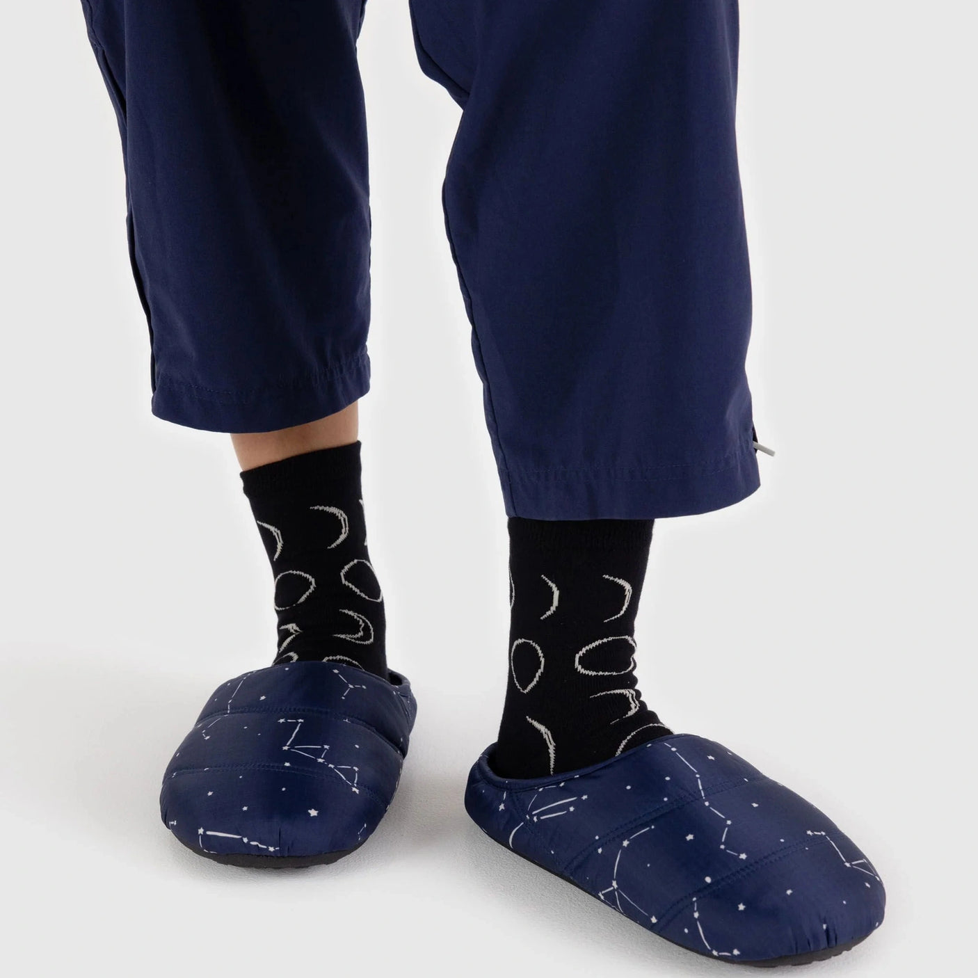 Baggu Puffy Slippers - Constellation XL