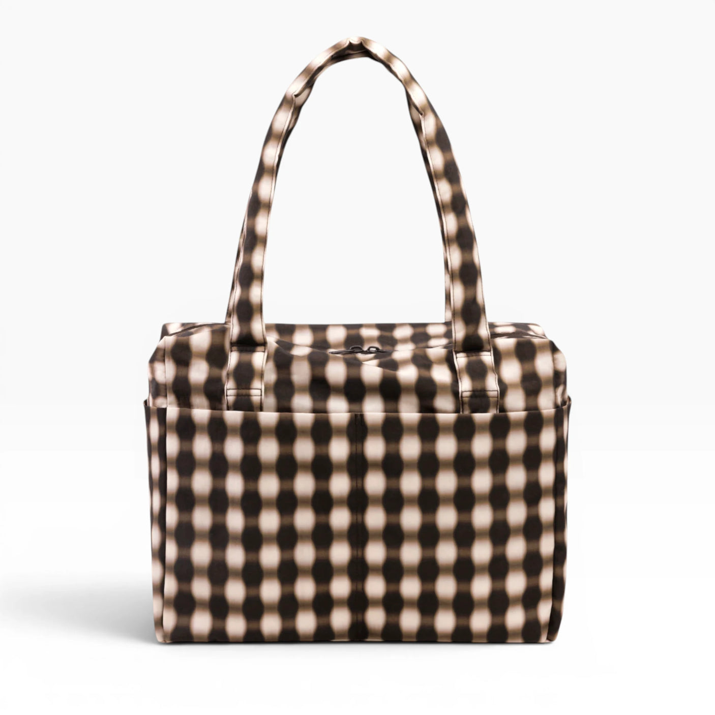 Baggu Small Cloud Carry-on - Blurred Gingham