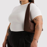 Baggu Small Nylon Meringue Bag - Coffee