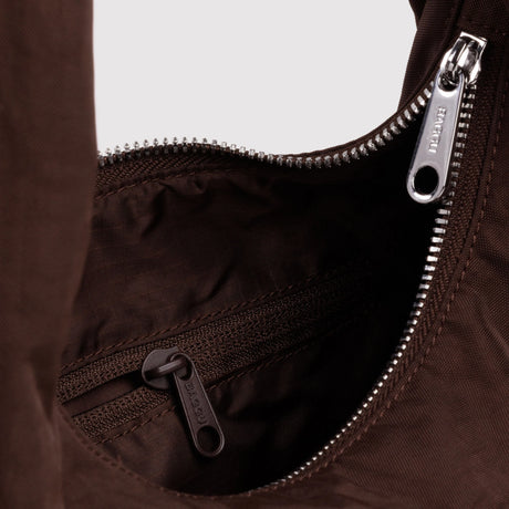 Baggu Small Nylon Meringue Bag - Coffee