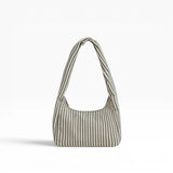 Baggu Small Nylon Meringue Bag - Sage Stripe