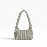 Baggu Small Nylon Meringue Bag - Sage Stripe