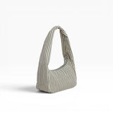 Baggu Small Nylon Meringue Bag - Sage Stripe