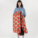 Baggu Puffy Picnic Blanket - Strawberry