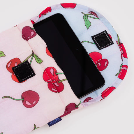 Baggu Puffy Tablet Case 8" - Cherries