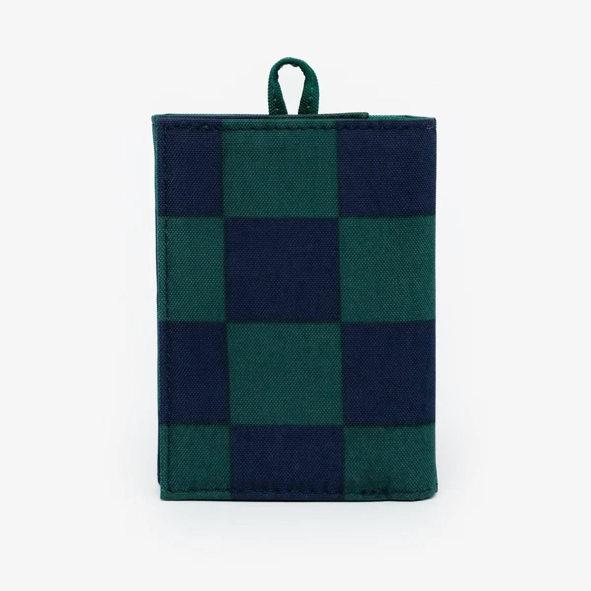 Baggu Snap Wallet - Green Check