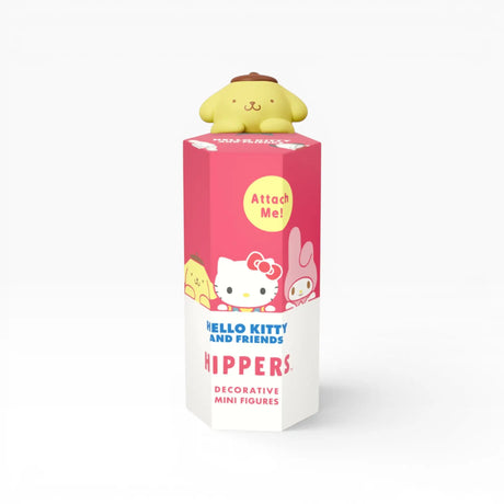 Sanrio Hippers mini figure blind box packaging, pink Hello Kitty and Friends design