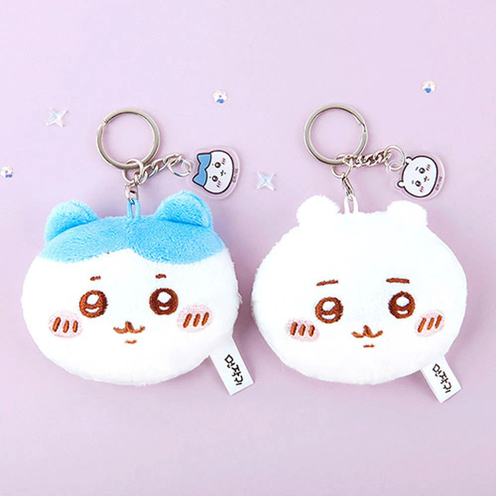 Chiikawa Plush & Pocket Mirror Keychain