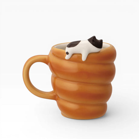 Decole Concombre Yamaneko Cat Bakery Mug - Cornet