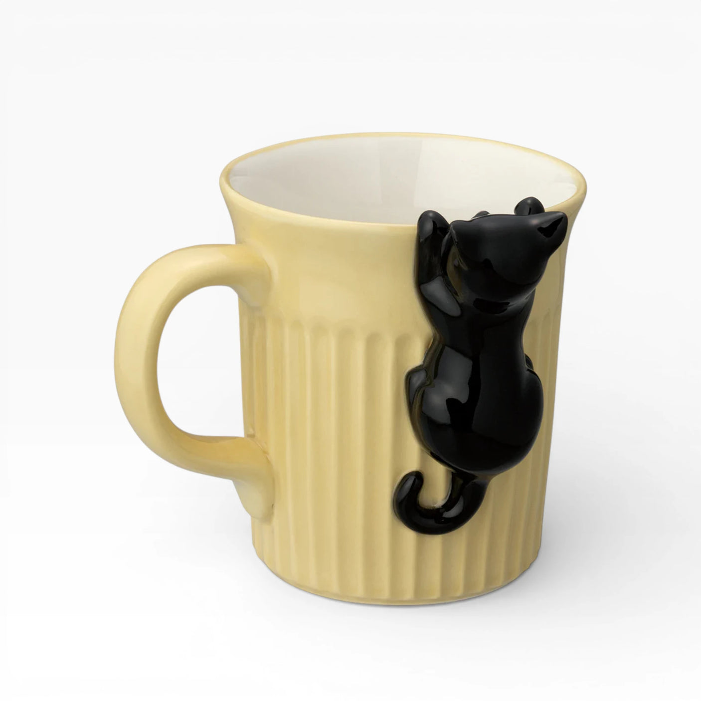 Decole Hanging Black Cat Mug