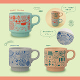 Decole Stackable Mug - Universe Cat