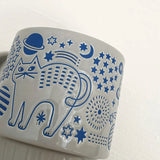 Decole Stackable Mug - Universe Cat