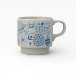 Decole Stackable Mug - Universe Cat