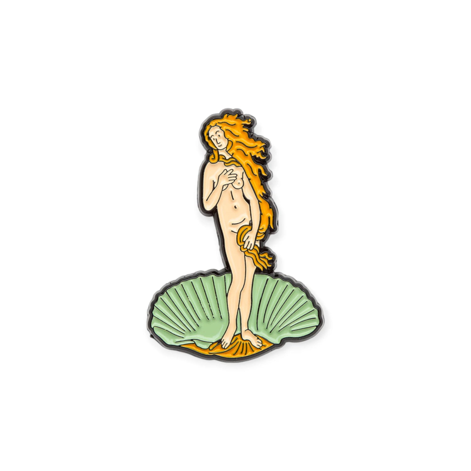 Enamel Pin Art - Botticelli Birth of Venus