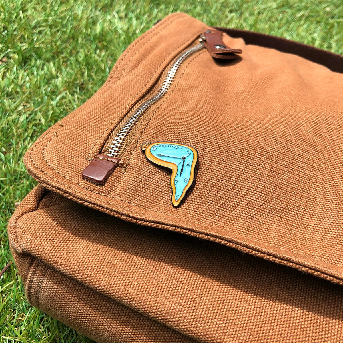 Enamel Pin Art - Dali Persistence of Memory