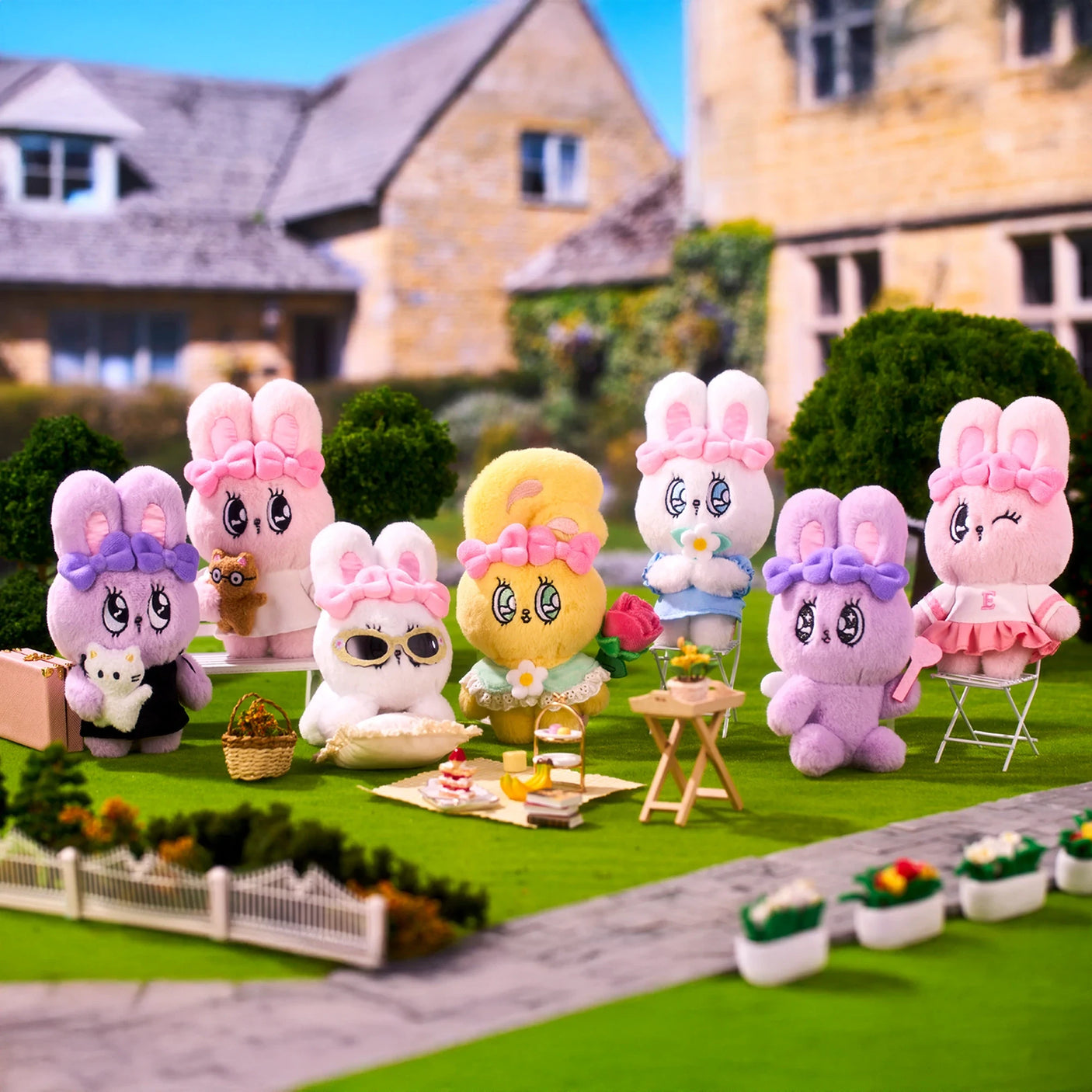 Esther Bunny Sweet Date Plush Keychain Blind Box