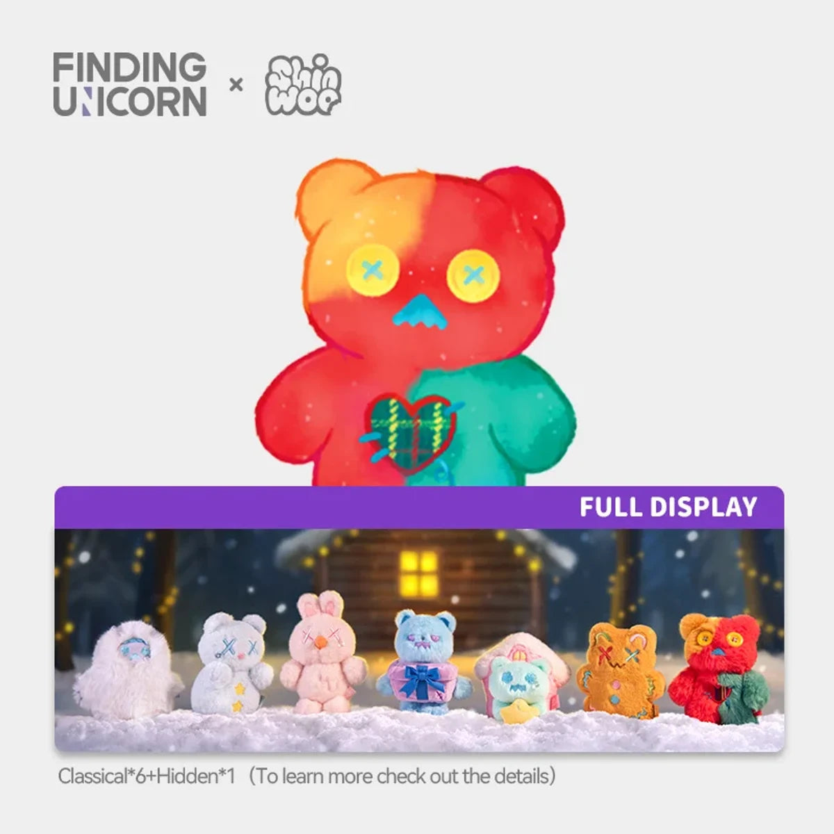 Finding Unicorn - Shinwoo Cold Hugs Blind Box