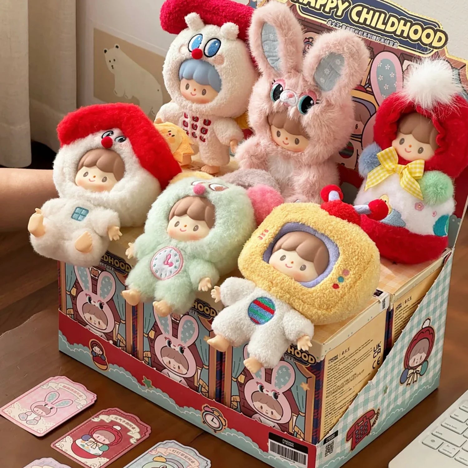 Finding Unicorn × zZoton Happy Childhood Keychain Blind Box