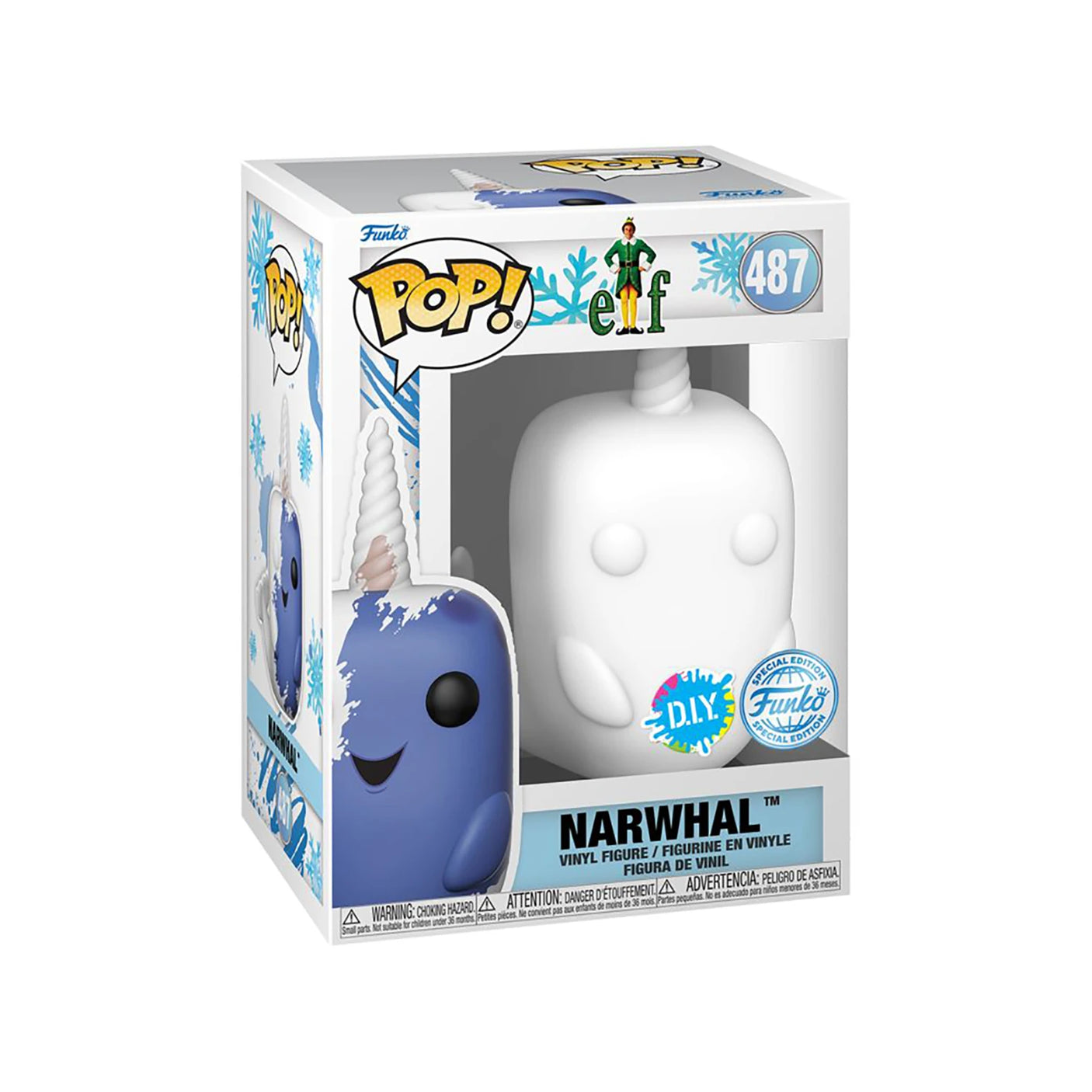 DIY Personalised Funko Pop - Narwhal Vinyl Figure